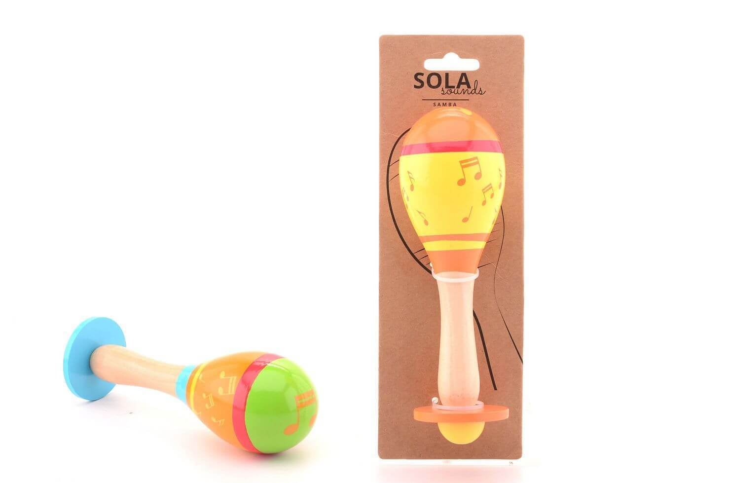 Houten maraca